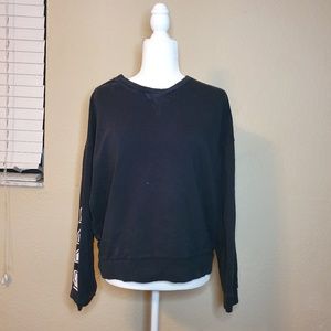 FOREVER 21 Black Light Sweater